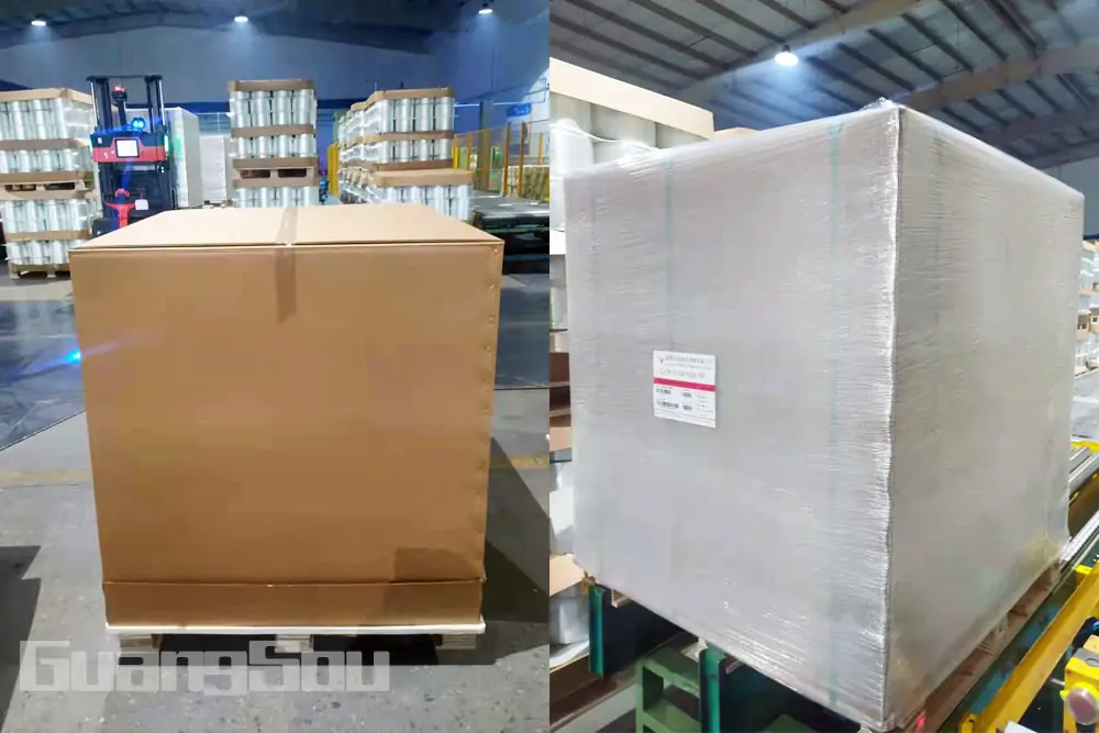fiberglass mesh carton package Fiber Mesh wooden pallet