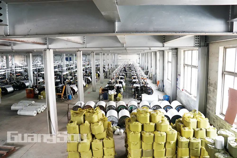 Fiberglass mesh raw material woven machine