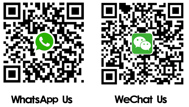 GuangSou WhatsApp and WeChat contact QR codes